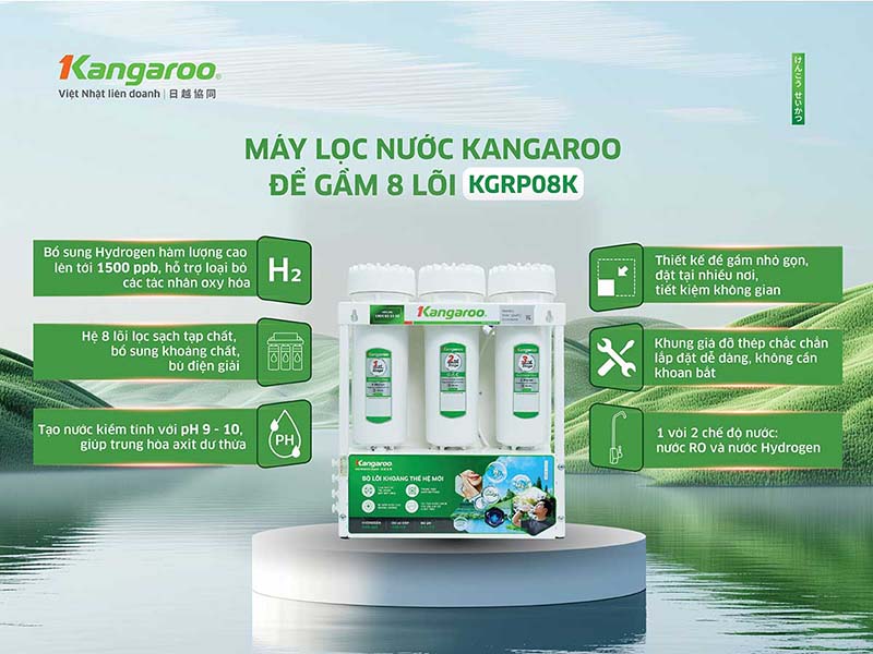 May loc nuoc kangaroo kgrp08k