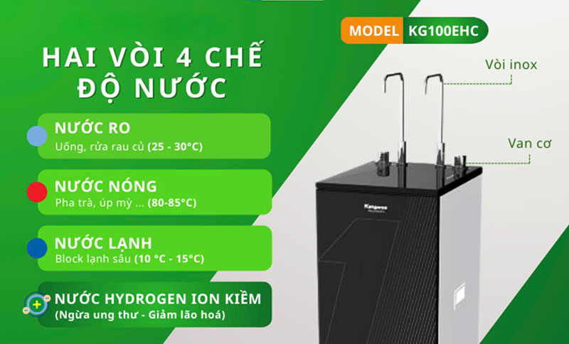 may loc nuoc kangaroo hydrogen ion kiem nong lanh kg100ehc 2 may loc nuoc kangaroo hydrogen ion kiem nong lanh kg100ehc 2