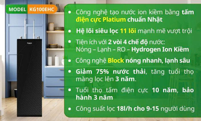 may loc nuoc kangaroo hydrogen ion kiem nong lanh kg100ehc 9 may loc nuoc kangaroo hydrogen ion kiem nong lanh kg100ehc 9